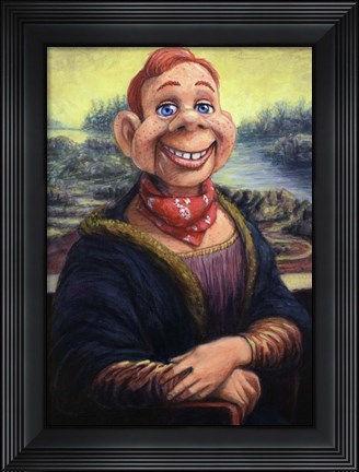 Framed Howdy DooVinci Print