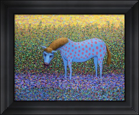 Framed Out of the Pasture Print