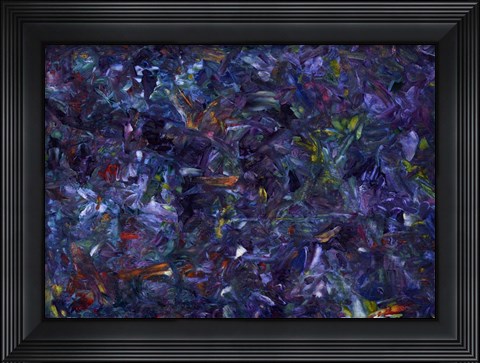 Framed Shadow Blue Print