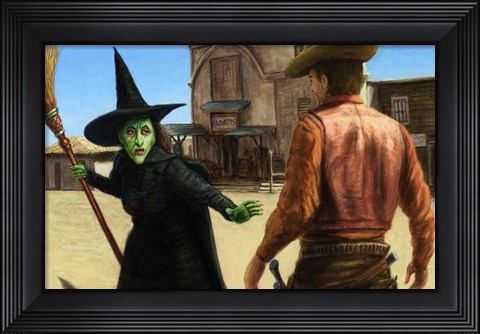 Framed Showdown Print