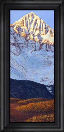 Framed Wilson&#39;s Peak in Fall Print