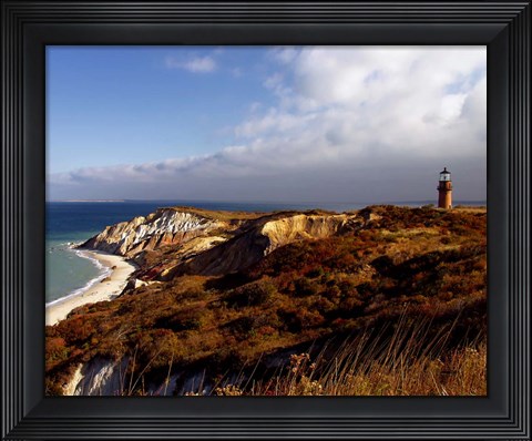 Framed Gay Head Lighthouse Print