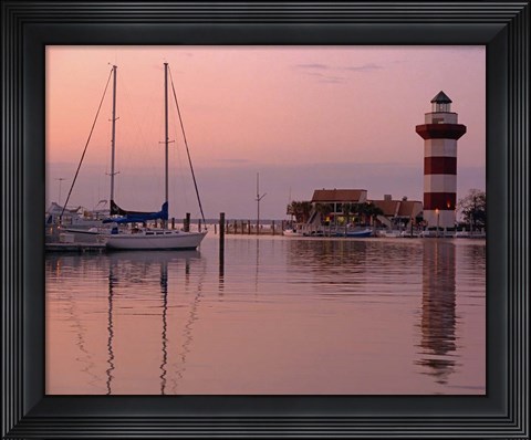 Framed Harbortown Print