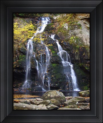 Framed Spruce Flat Falls Print