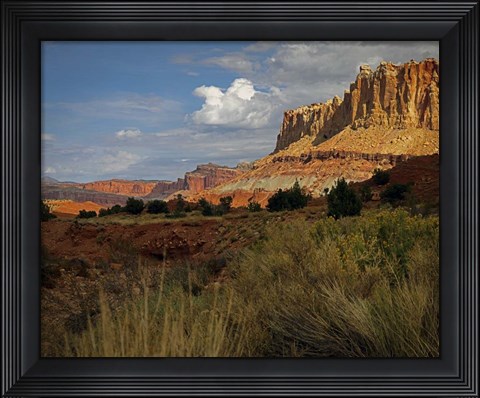 Framed Capital Reef, UT Print