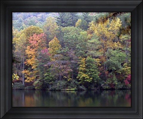 Framed Painted Hillside Print