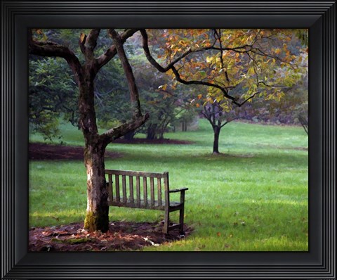 Framed Place to Sit Print
