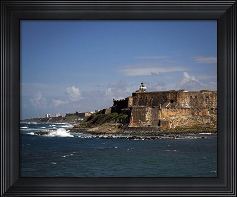 Framed El Mora, PR Print