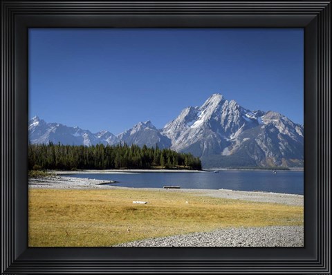 Framed Tetons Print