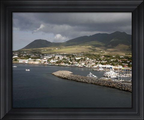 Framed St. Kitts Print
