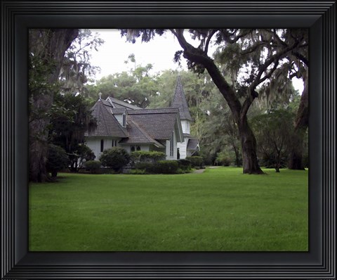 Framed Christ Church Print