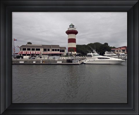 Framed Harbortown Print
