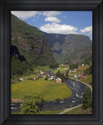 Framed #217 Norway Print