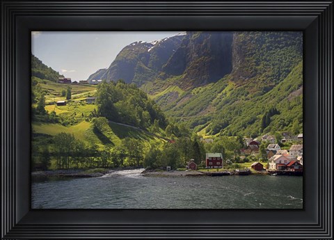 Framed #224 Norway Print