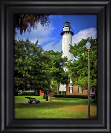 Framed Simons, GA Print