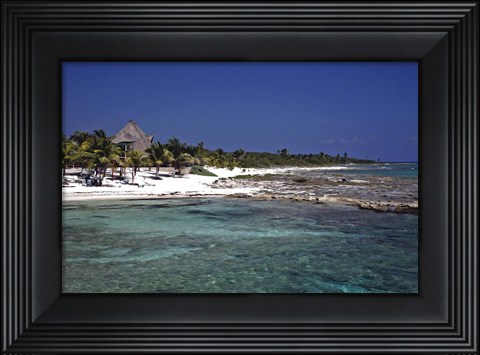 Framed Belize 1 Print