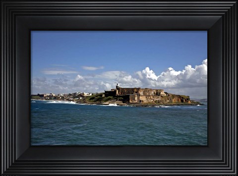 Framed El Morro, San Juan Puerto Rico Print