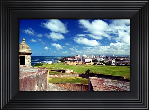 Framed San Juan, Puerto Rico 1 Print