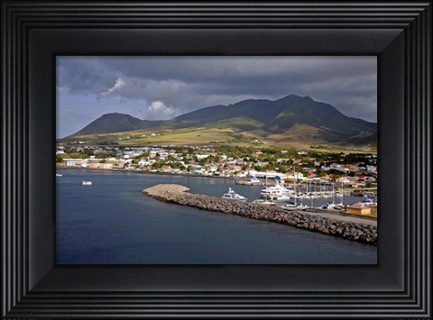 Framed St Kitts Print