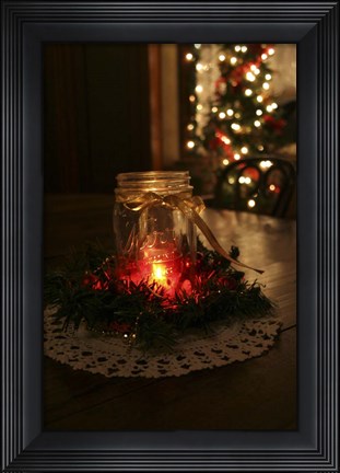 Framed Glowing Print