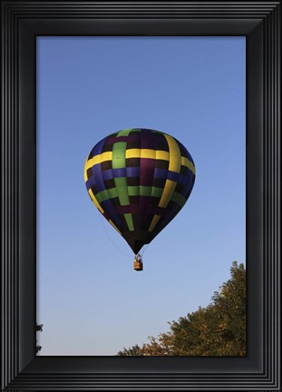 Framed Air Balloon Print
