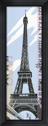 Framed Eiffel Tower 1889 Print