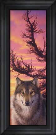 Framed Warm Sky Print
