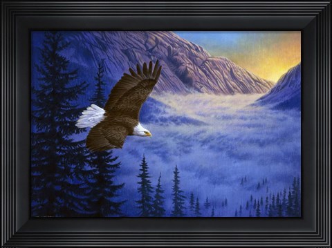 Framed Soaring High Print