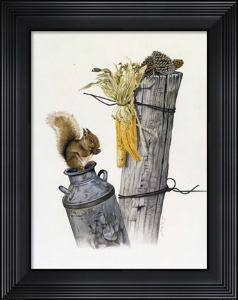 Framed Feeding Time Print