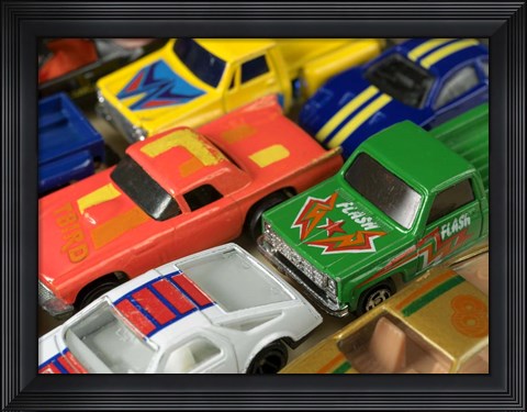 Framed Toy Cars Print