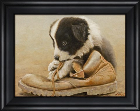 Framed Chewing Print