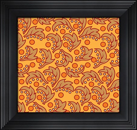 Framed Fall Leaves Print