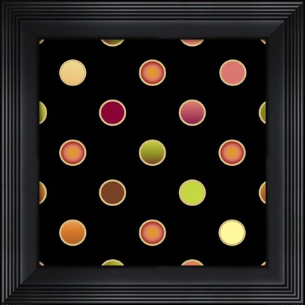 Framed Fall Flower III Print