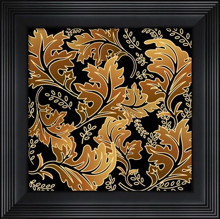 Framed Fall Flower VI Print