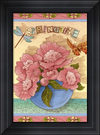 Framed Springtime Print