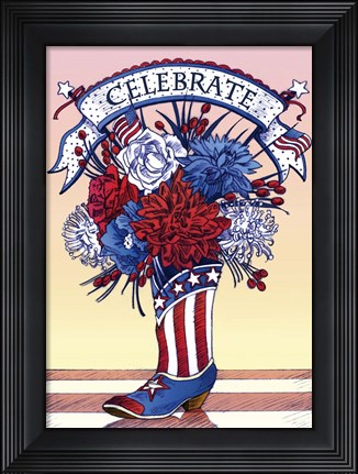 Framed Celebrate the 4th Print