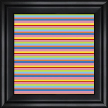 Framed Summer Fun Pink Print