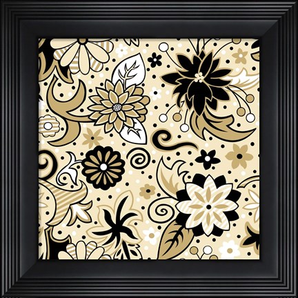 Framed Classic Floral Print