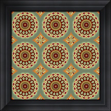 Framed Morocco Medallions Print
