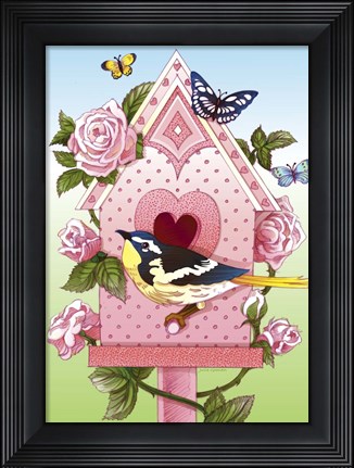 Framed Love Shack Print