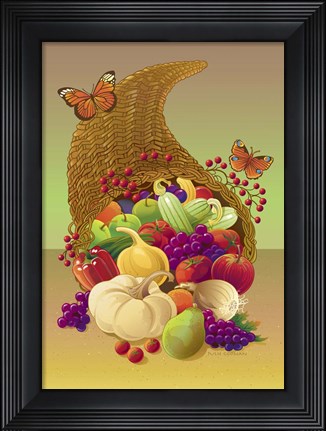 Framed Cornicopia1 Print