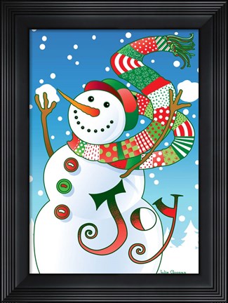 Framed Joy Print