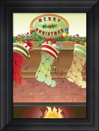 Framed Stockings were Hung? Print