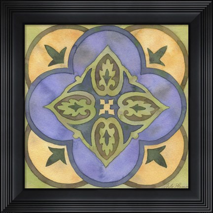 Framed Geometry &amp; Color Part 2 - # 1 Print