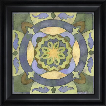 Framed Geometry &amp; Color Part 2 - # 4 Print