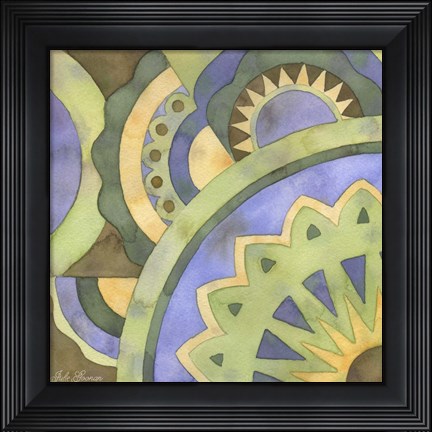 Framed Geometry &amp; Color Part 2 - # 5 Print