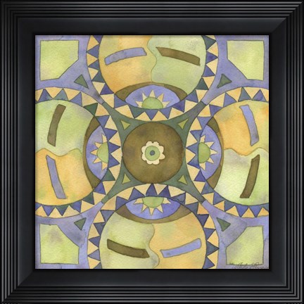 Framed Geometry &amp; Color Part 2 - # 6 Print
