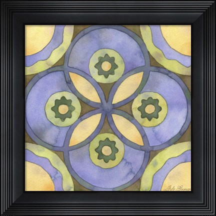 Framed Geometry &amp; Color Part 2 - # 7 Print