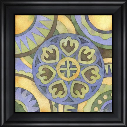 Framed Geometry &amp; Color Part 2 - # 9 Print