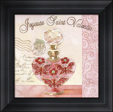 Framed French Valentine II Print